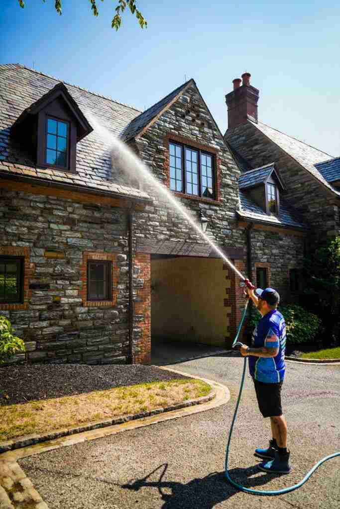 Roof wash